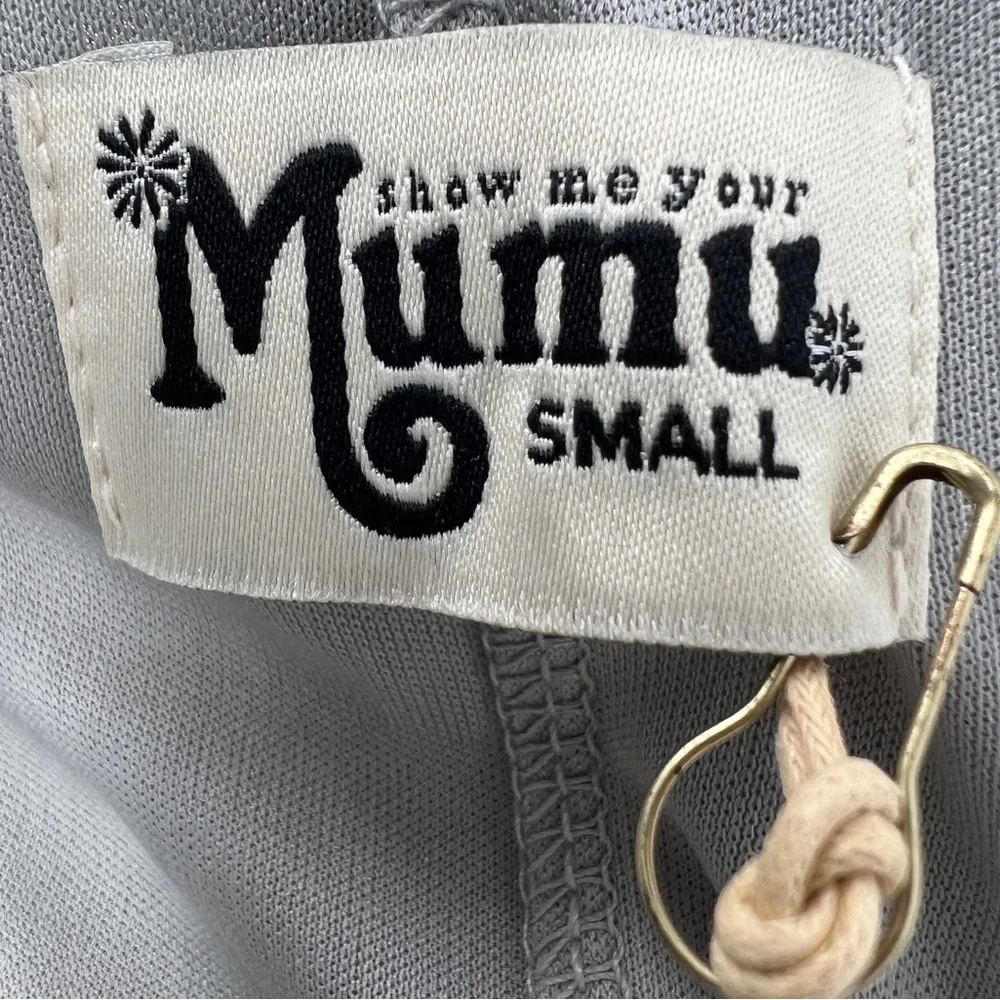 SHOW ME YOUR MUMU - Kendall Maxi Dress in Silver Sage - Picture 7 of 8